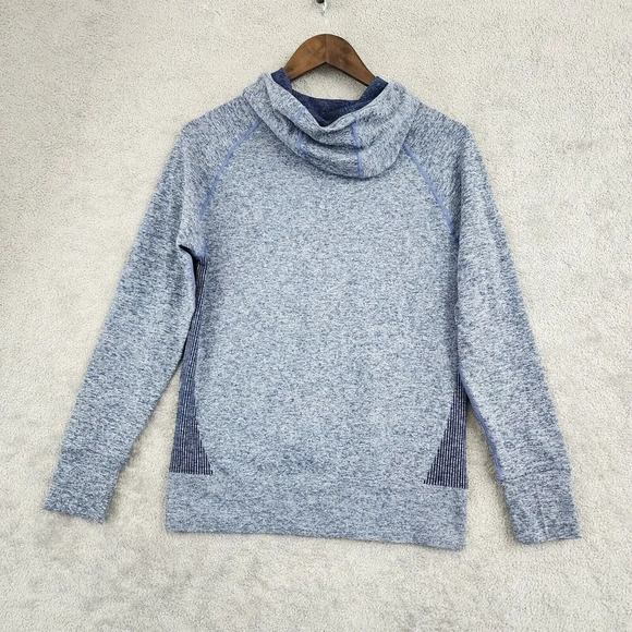Mountain Warehouse Active S Blue Hooded Pullover Sweatshirt Women's 24CT - Picture 2 of 7